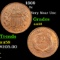 1869 Two Cent Piece 2c Grades Choice AU/BU Slider