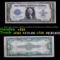 1923 $1 large size Blue Seal Silver Certificate, Fr-237 Signatures of Speelman & White Grades vf+