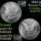 1885-p Morgan Dollar $1 Grades Select Unc PL