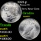 1923-p Peace Dollar $1 Grades Choice+ Unc