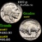 1937-p Buffalo Nickel 5c Grades GEM++ Unc