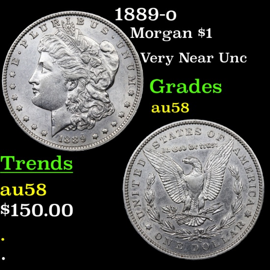 1889-o Morgan Dollar $1 Grades Choice AU/BU Slider