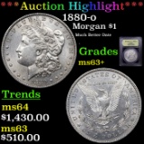 ***Auction Highlight*** 1880-o Morgan Dollar $1 Graded Select+ Unc By USCG (fc)