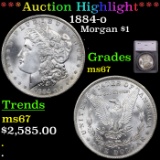***Auction Highlight*** 1884-o Morgan Dollar $1 Graded ms67 By SEGS (fc)