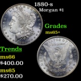 1880-s Morgan Dollar $1 Grades GEM+ Unc