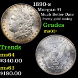 1890-s Morgan Dollar $1 Grades Select+ Unc