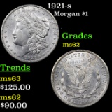 1921-s Morgan Dollar $1 Grades Select Unc