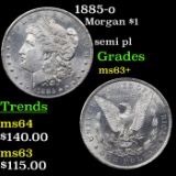 1885-o Morgan Dollar $1 Grades Select+ Unc