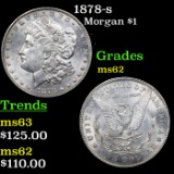 1878-s Morgan Dollar $1 Grades Select Unc