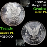 1882-o Morgan Dollar $1 Grades Select Unc PL