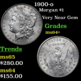 1900-o Morgan Dollar $1 Grades Choice+ Unc