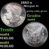 1882-s Morgan Dollar $1 Grades Choice Unc