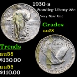 1930-s Standing Liberty Quarter 25c Grades Choice AU/BU Slider