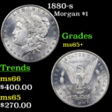 1880-s Morgan Dollar $1 Grades GEM+ Unc