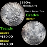 1890-s Morgan Dollar $1 Grades Select Unc