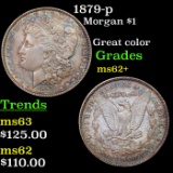 1879-p Morgan Dollar $1 Grades Select Unc