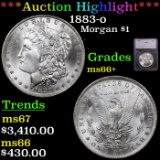 ***Auction Highlight*** 1883-o Morgan Dollar $1 Graded ms66+ By SEGS (fc)