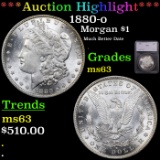 ***Auction Highlight*** 1880-o Morgan Dollar $1 Graded ms63 By SEGS (fc)