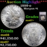 ***Auction Highlight*** 1899-o Morgan Dollar $1 Graded ms67+ By SEGS (fc)