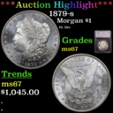 ***Auction Highlight*** 1879-s Morgan Dollar $1 Graded ms67 By SEGS (fc)