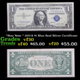*Star Note * 1957A $1 Blue Seal Silver Certificate Grades vf++