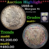 ***Auction Highlight*** 1888-o Morgan Dollar $1 Graded GEM+ Unc By USCG (fc)