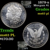 1879-s Morgan Dollar $1 Grades Select Unc PL
