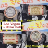 ***Auction Highlight*** Old Casino 50c Roll $10 Halves Las Vegas Casino Golden Nugget 1892 Columbian
