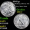 1945-p Walking Liberty Half Dollar 50c Grades Choice+ Unc