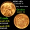 1909 vdb Lincoln Cent 1c Grades Choice+ Unc RB