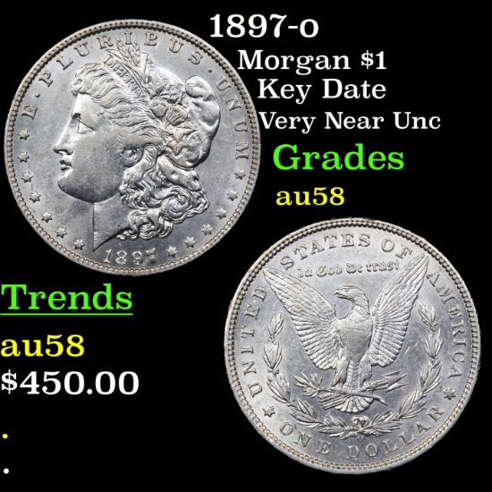1897-o Morgan Dollar $1 Grades Choice AU/BU Slider