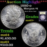 ***Auction Highlight*** 1880-o Morgan Dollar $1 Graded Select+ Unc By USCG (fc)