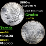 1890-s Morgan Dollar $1 Grades Select+ Unc