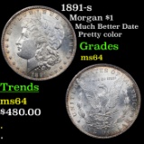 1891-s Morgan Dollar $1 Grades Choice Unc