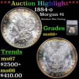 ***Auction Highlight*** 1884-o Morgan Dollar $1 Graded ms66+ By SEGS (fc)