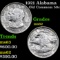 1921 Alabama Old Commem Half Dollar 50c Graded Select Unc