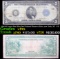 1914 $5 Large Size Blue Seal Federal Reserve Note, New York, NY  2-B Grades vf+