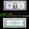 1923 $1 large size Blue Seal Silver Certificate, Fr-237 Signatures of Speelman & White Grades vf+