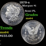 1879-s Morgan Dollar $1 Graded Choice Unc