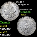 1889-o Morgan Dollar $1 Graded Select Unc