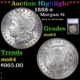 ***Auction Highlight*** 1888-s Morgan Dollar $1 Graded ms64 By SEGS (fc)