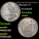 1882-o/s Top 100 Top 100 Vam 4 Morgan Dollar $1 Graded Select Unc