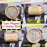 ***Auction Highlight*** Old Casino 50c Roll $10 Halves Las Vegas Casino Golden Nugget 1900 Barber &