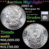 ***Auction Highlight*** 1897-o Morgan Dollar $1 Graded ms64+ By SEGS (fc)