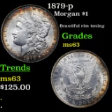 1879-p Morgan Dollar $1 Graded Select Unc