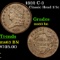 1832 C-3 Classic Head half cent 1/2c Grades Select Unc BN