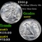 1944-p Walking Liberty Half Dollar 50c Grades Choice+ Unc