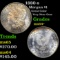 1880-s Morgan Dollar $1 Grades Choice+ Unc