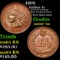 1895 Indian Cent 1c Grades Choice+ Unc BN