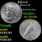 1934-d Peace Dollar $1 Grades Unc Details